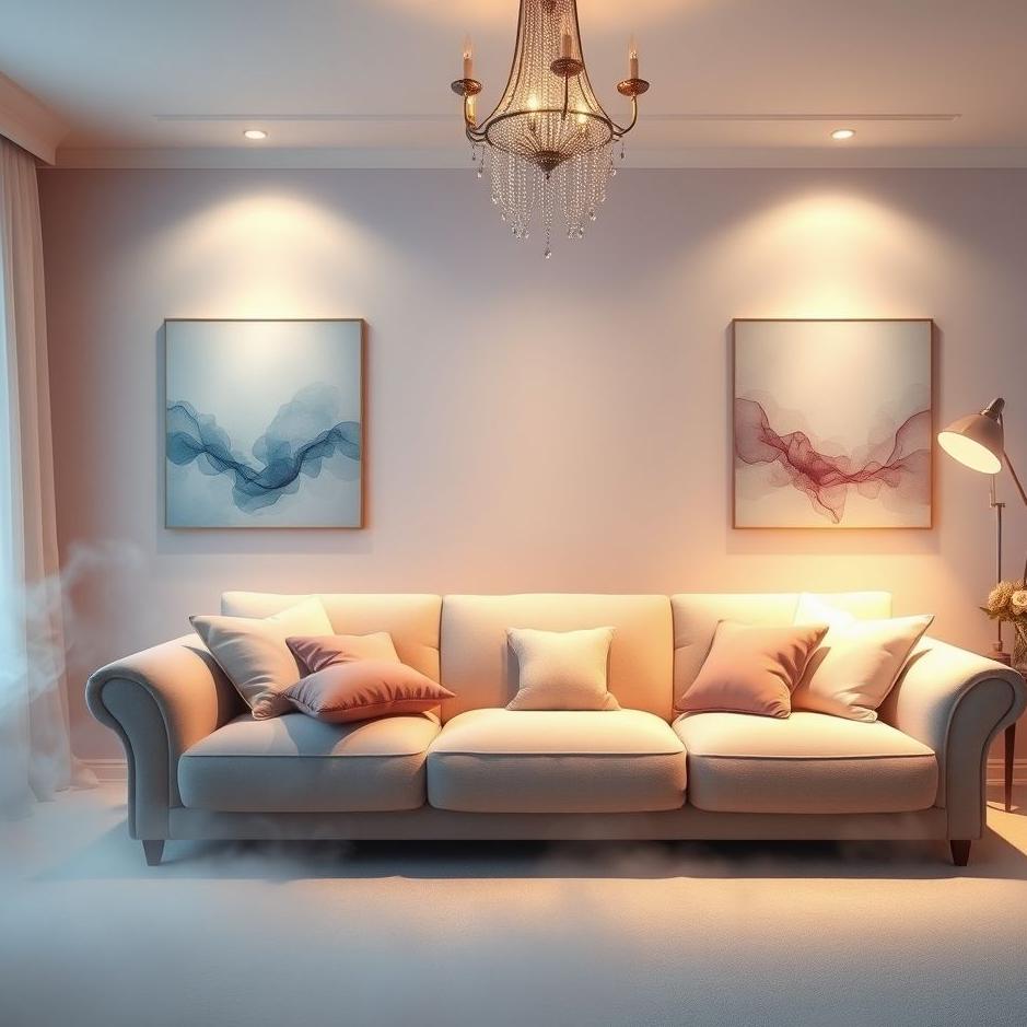 Dream : A sofa at home in a dream