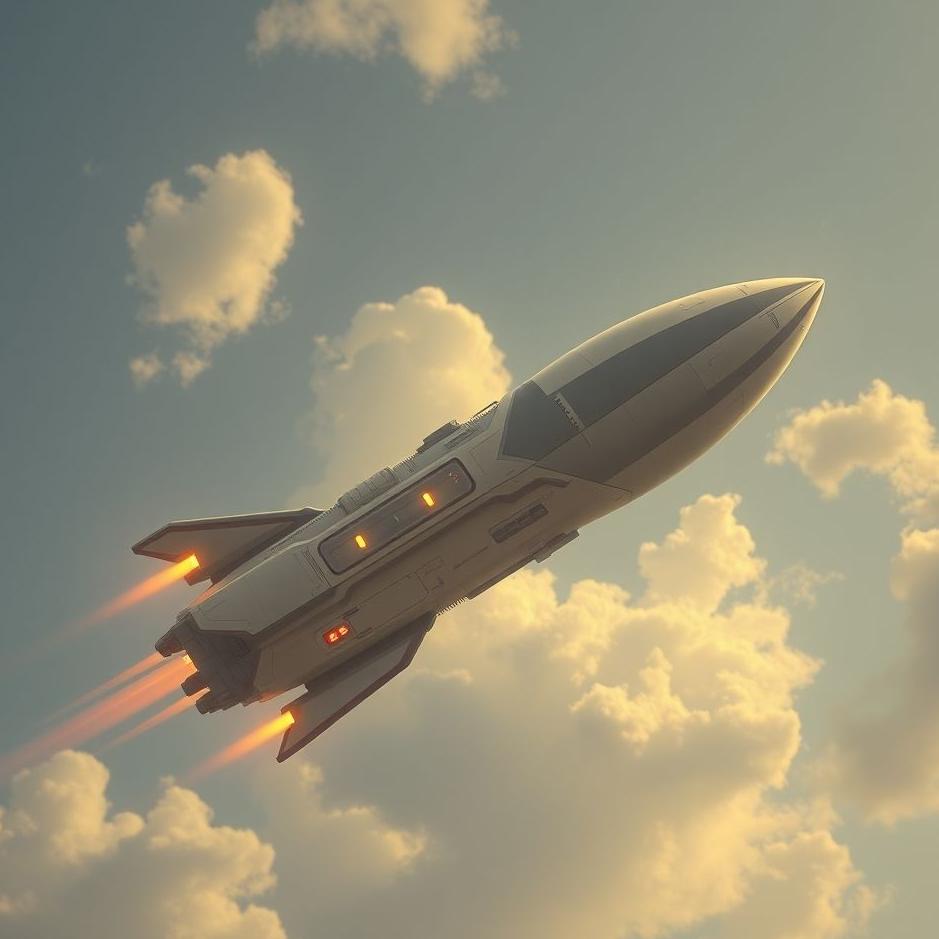 Dream Dictionary : A spacecraft in the sky in a dream