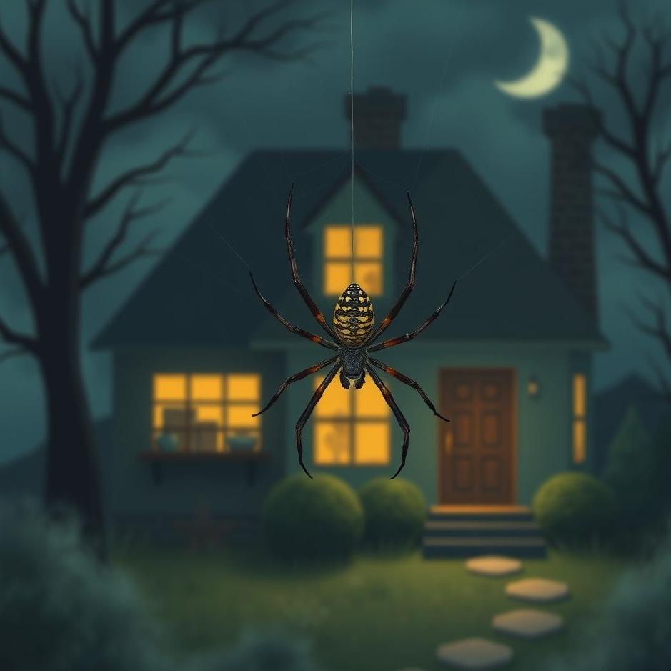 Dream : A spider in your house in a dream