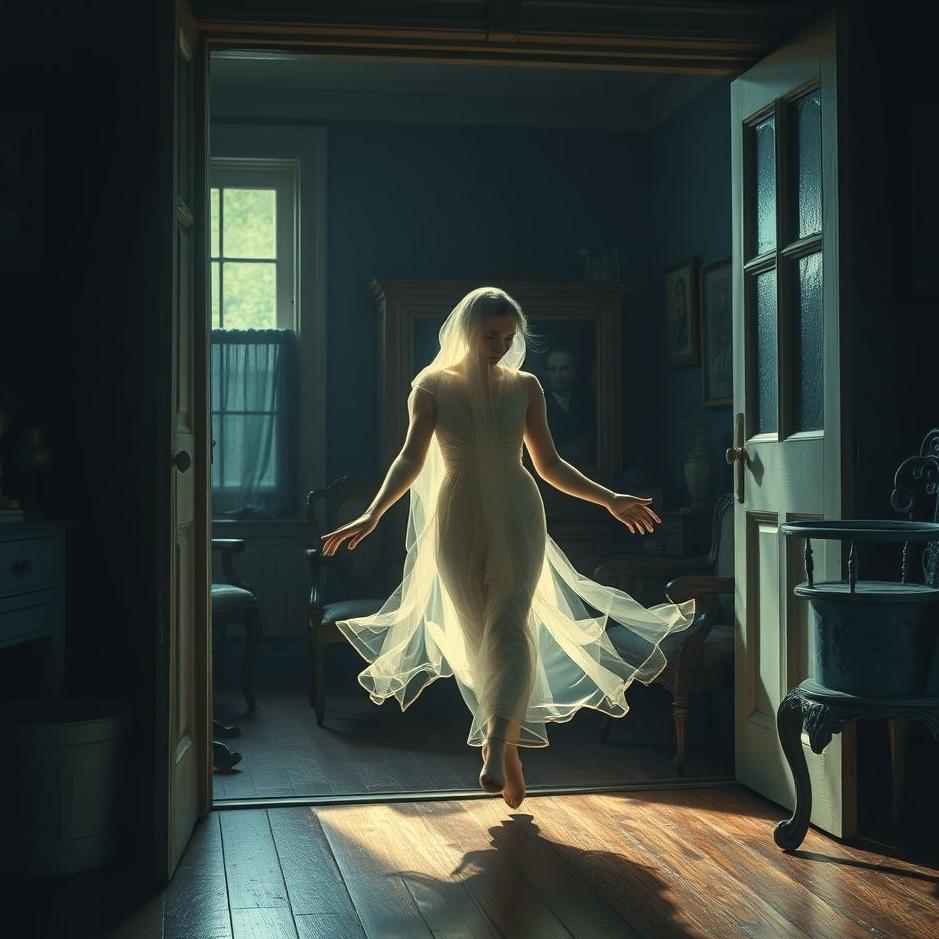 Dream : A spirit enter a house in a dream