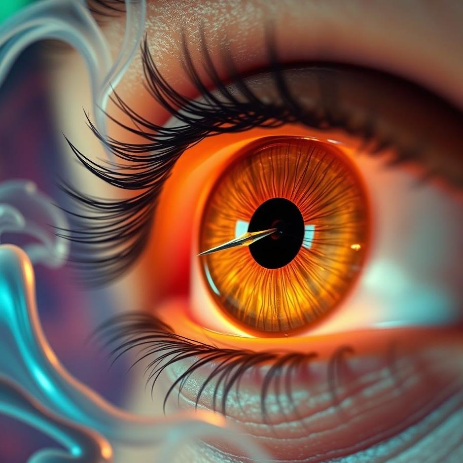 Dream : A splinter in the eye in a dream