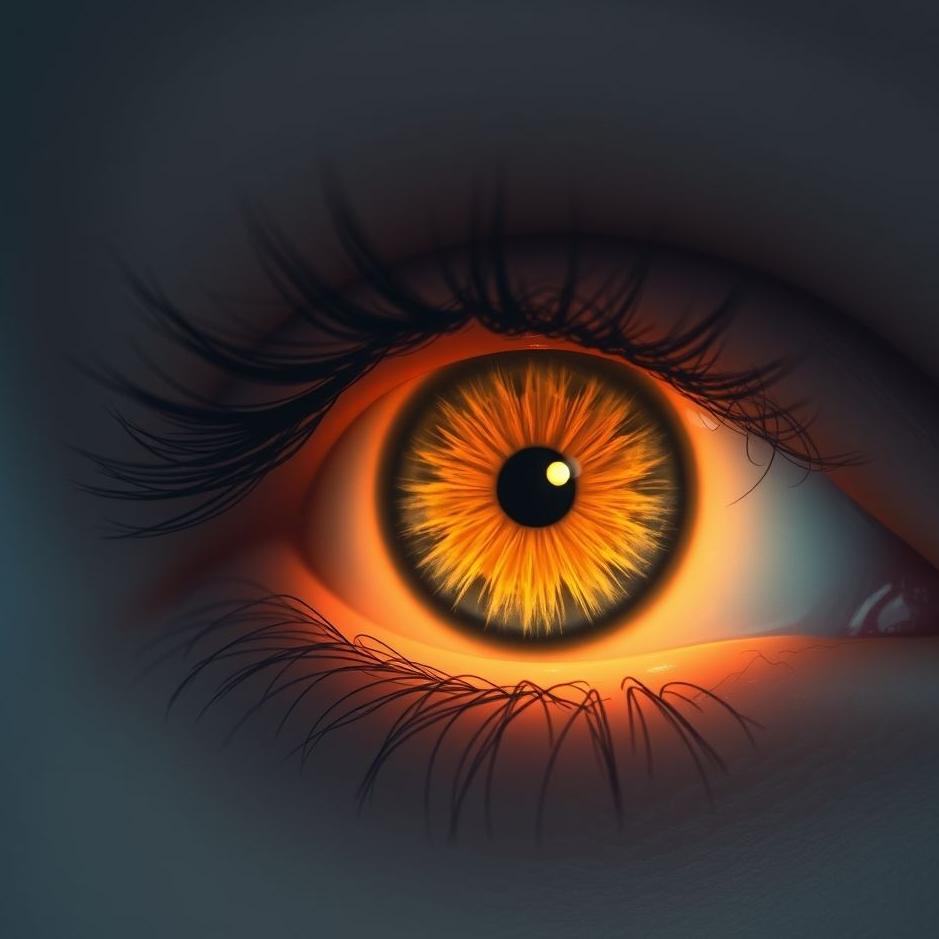 Dream : A spot in the eye in a dream