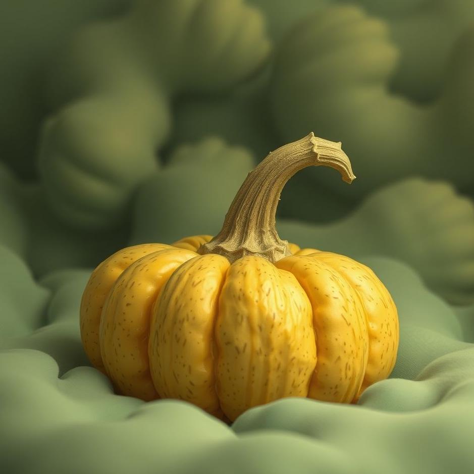 Dream : A squashed vegetable in a dream