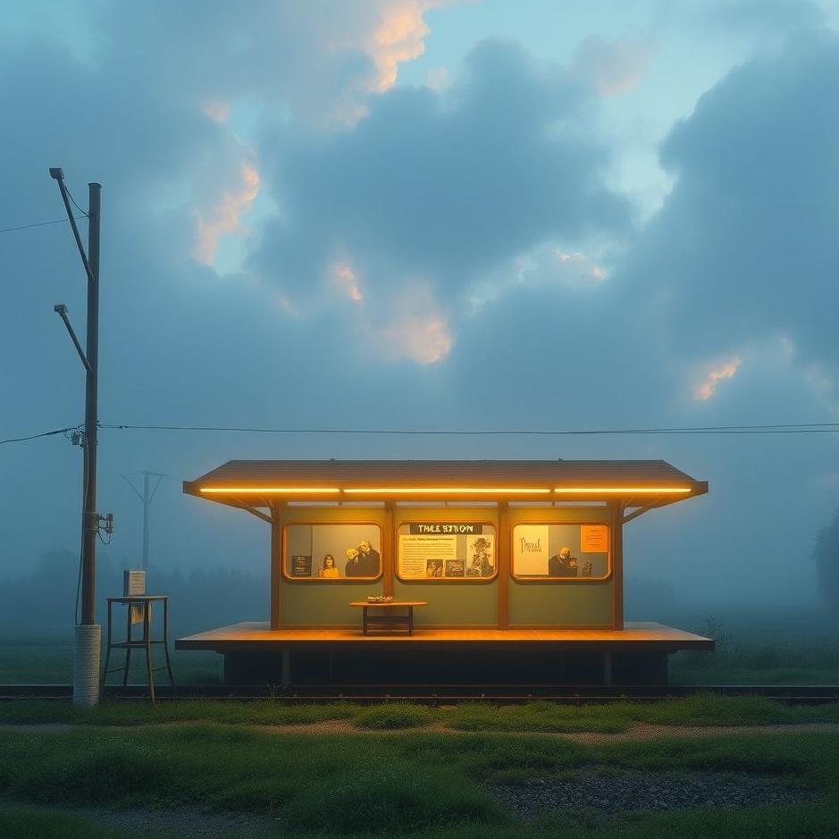 Dream : A station in a dream