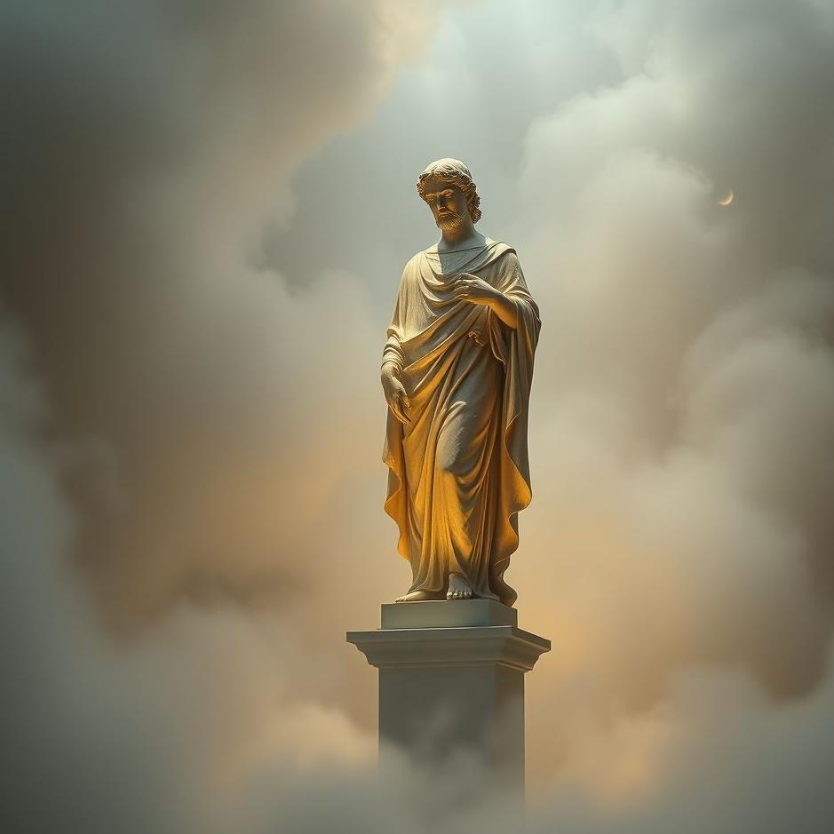 Dream : A statue at home in a dream