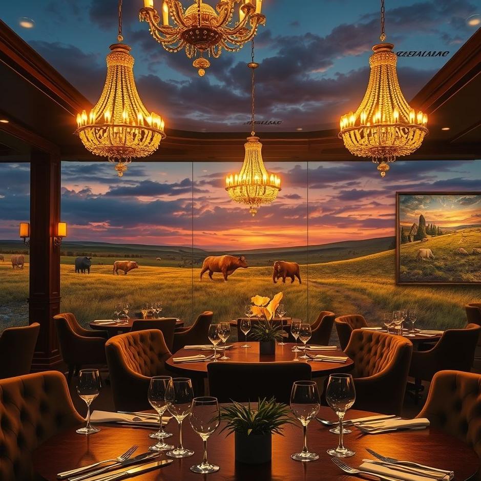 Dream : A steakhouse in a dream