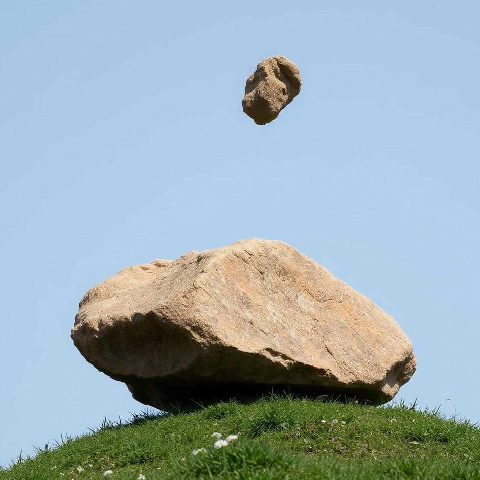 Dream : A stone falling on your head