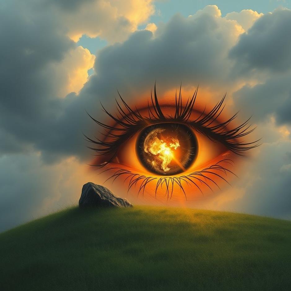 Dream : A stone in your eye in a dream