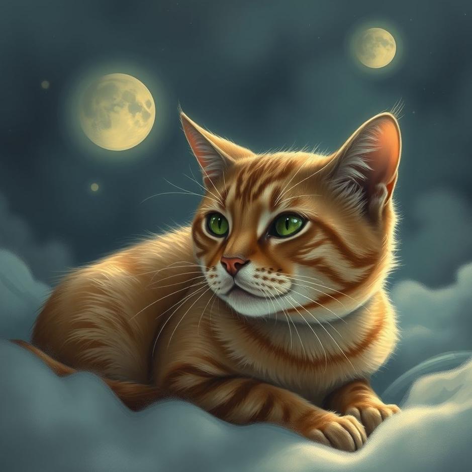 Dream : A stubborn cat in a dream