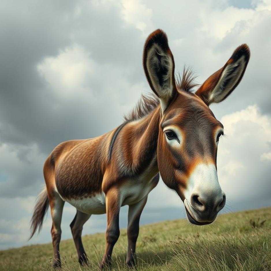 Dream : A stubborn donkey in a dream