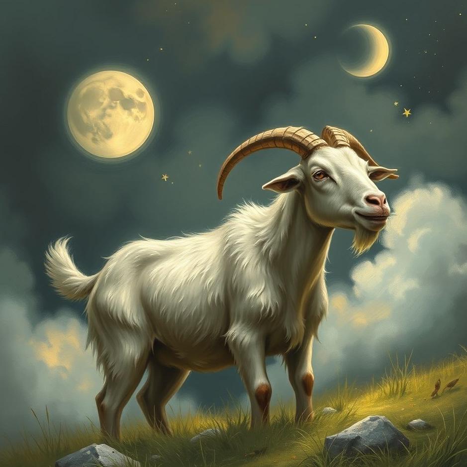 Dream : A stubborn goat in a dream