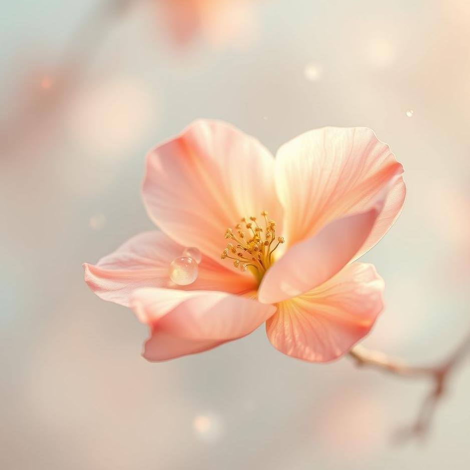 Dream Dictionary : A sweet peach flower in a dream