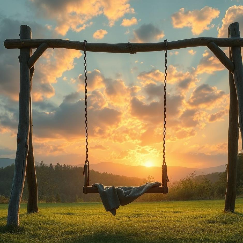 Dream : A swing at home in a dream