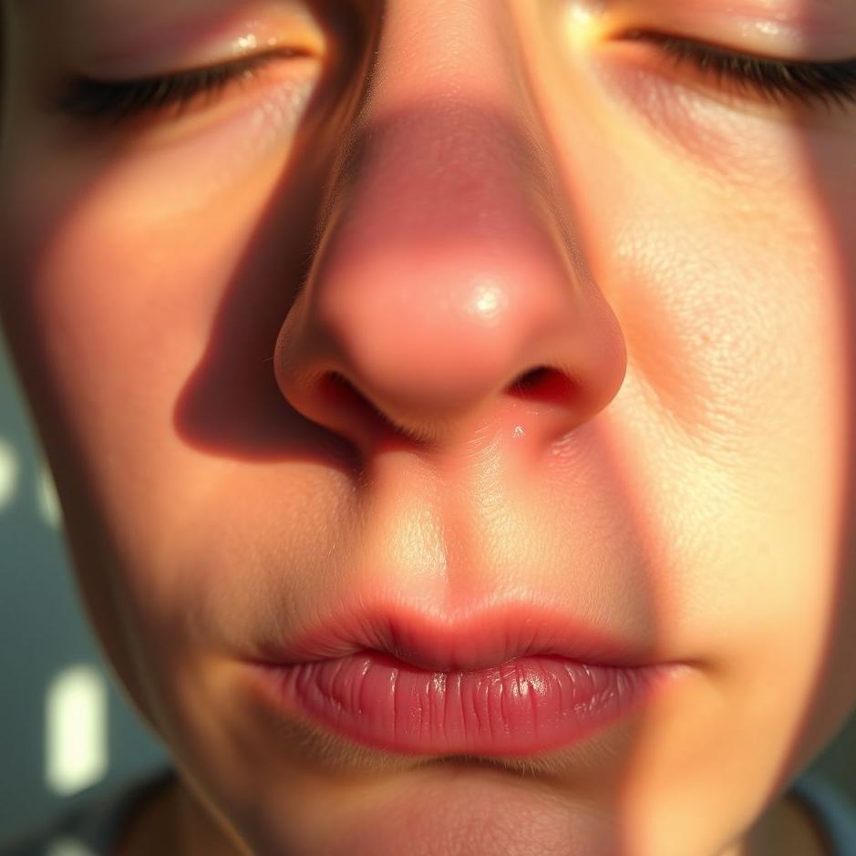 Dream : A swollen nose 