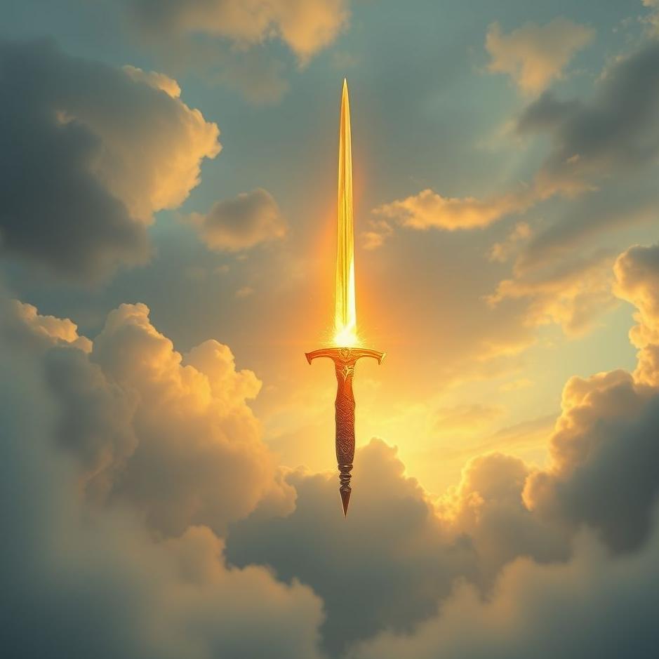 Dream : A sword in the air in a dream