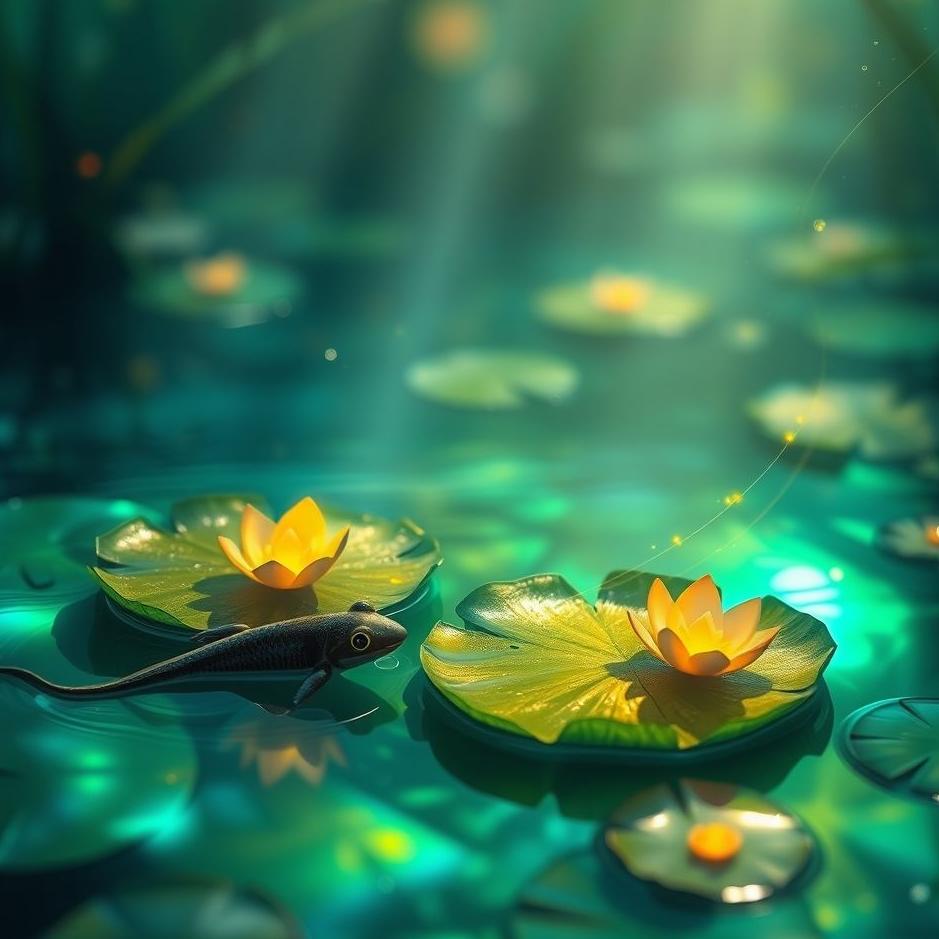 Dream : A tadpole at home in a dream