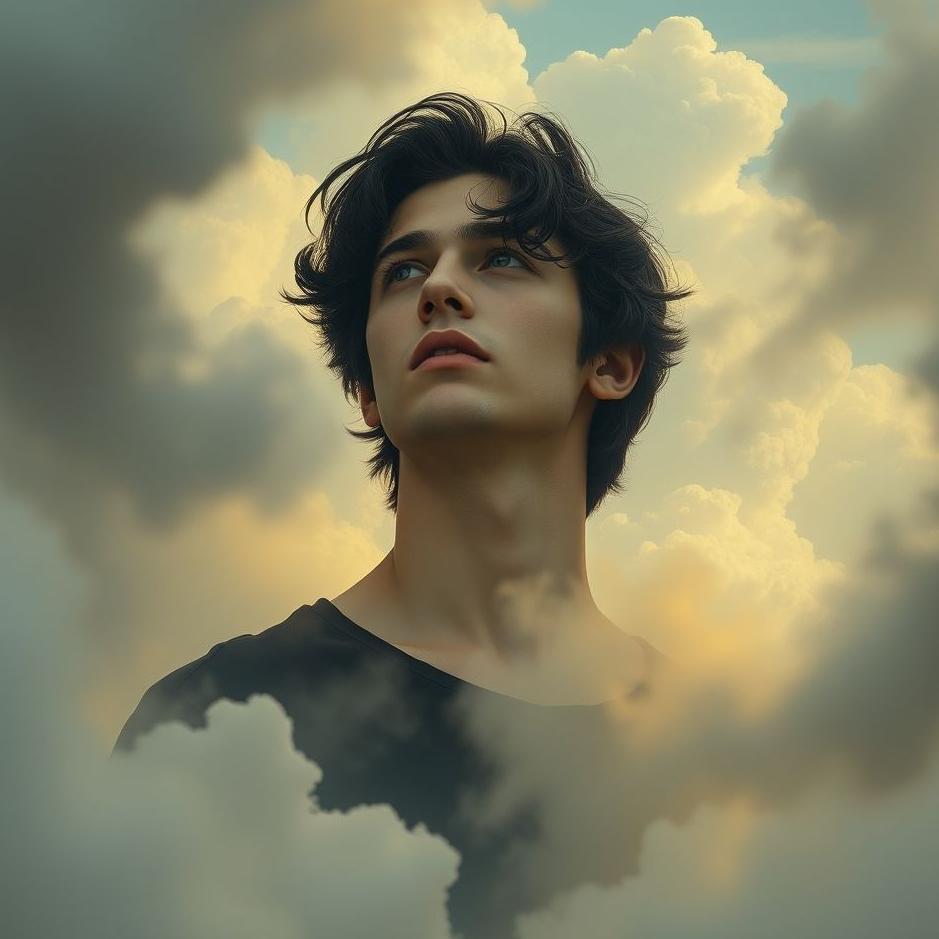 Dream : A tall dark-haired man in a dream