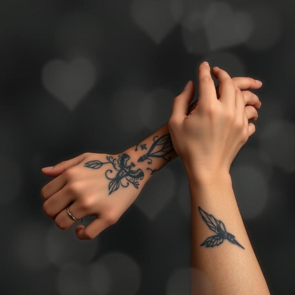 Dream : A tattoo on both arms in a dream