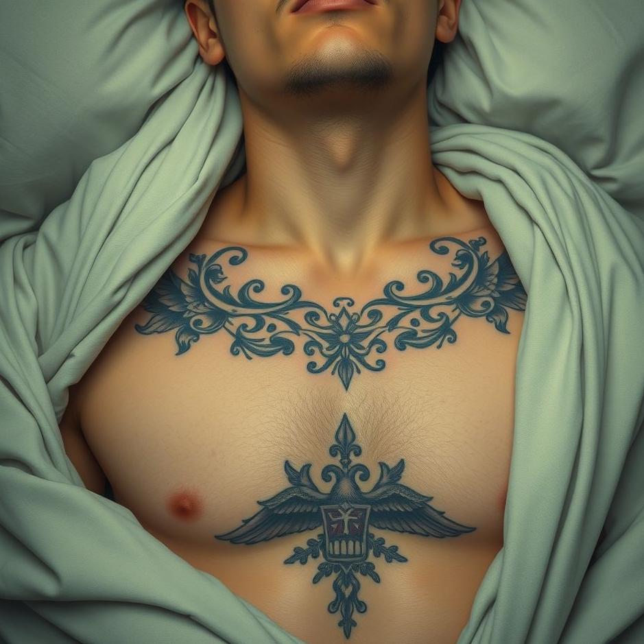 Dream : A tattoo on your chest in a dream