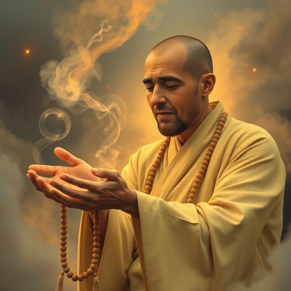 Dream : A teacher giving prayer beads in a dream