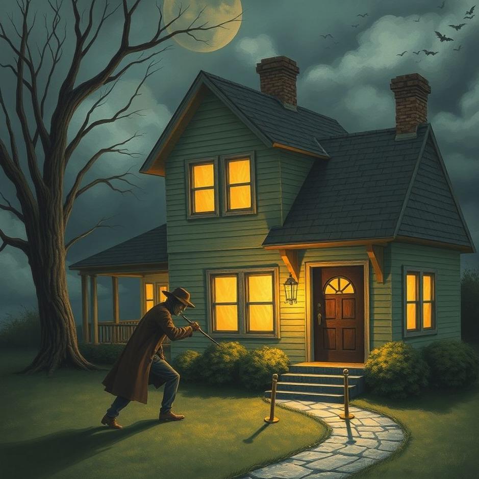 Dream : A thief being evicted from a house in a dream
