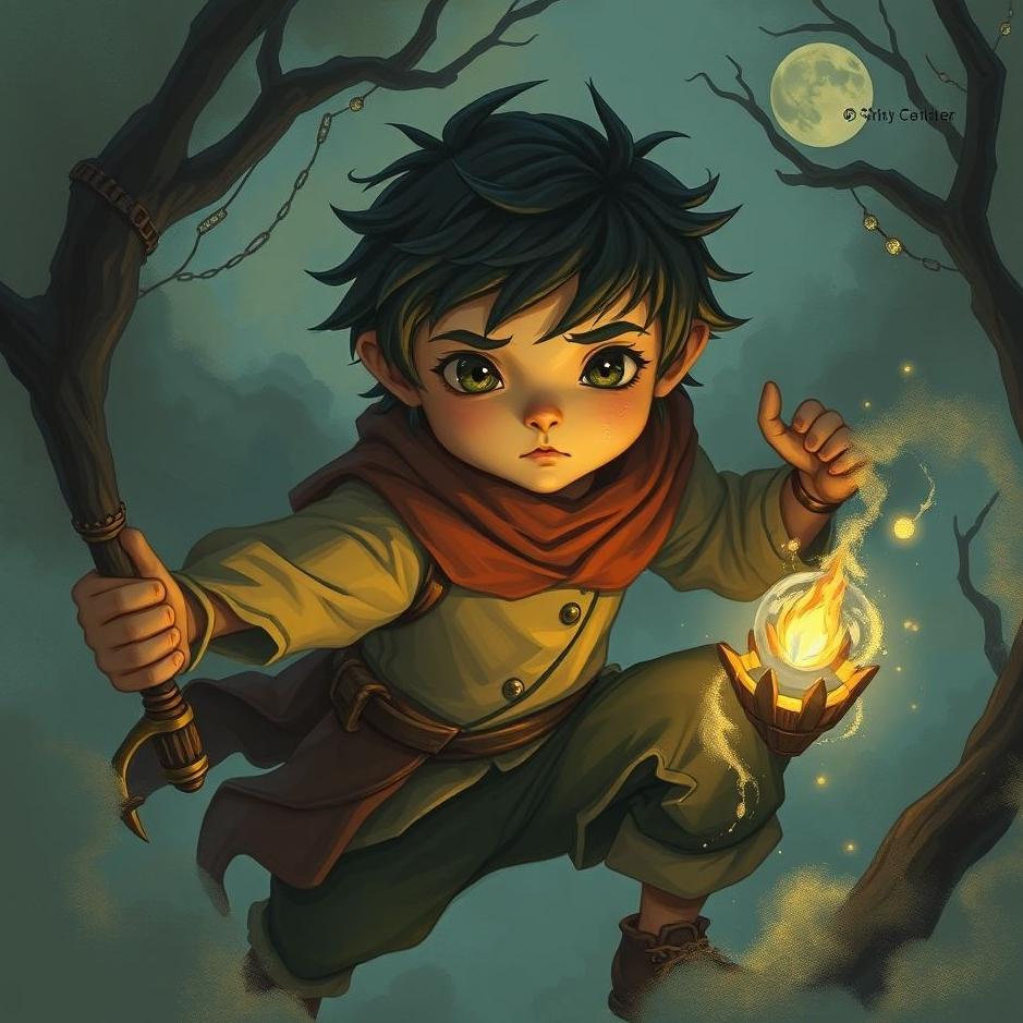 Dream : A thief boy in a dream