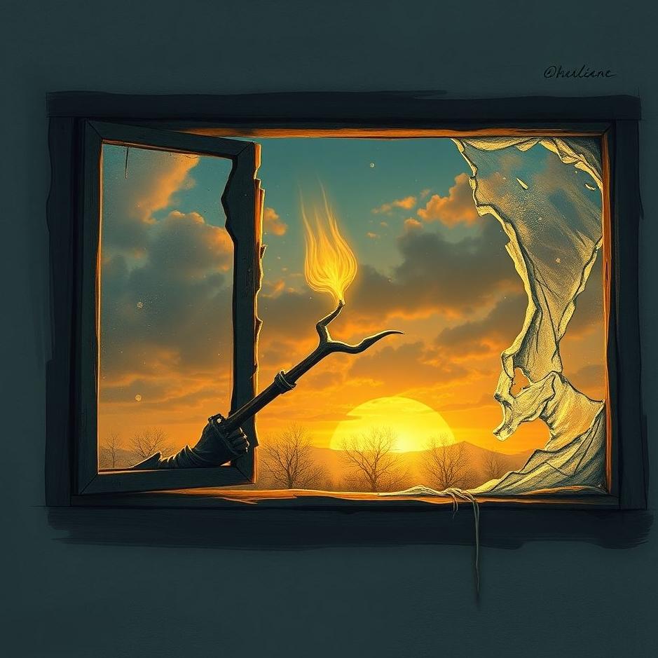 Dream : A thief break the window in a dream