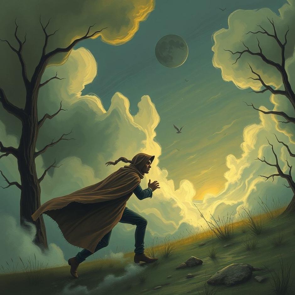 Dream : A thief chasing you in a dream