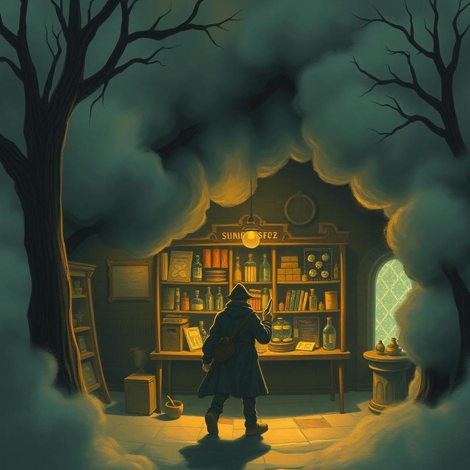 Dream : A thief enter a shop in a dream