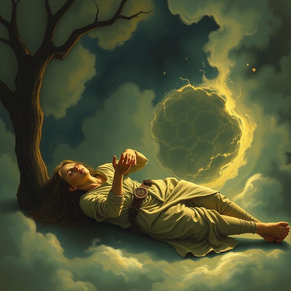 Dream : A thief fainting in a dream