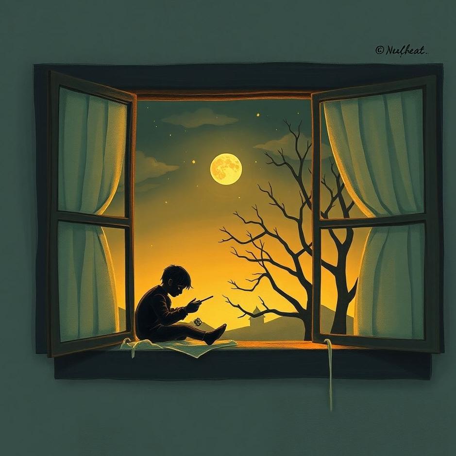 Dream : A thief in a window in a dream