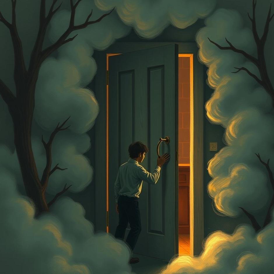 Dream : A thief opening the door in a dream