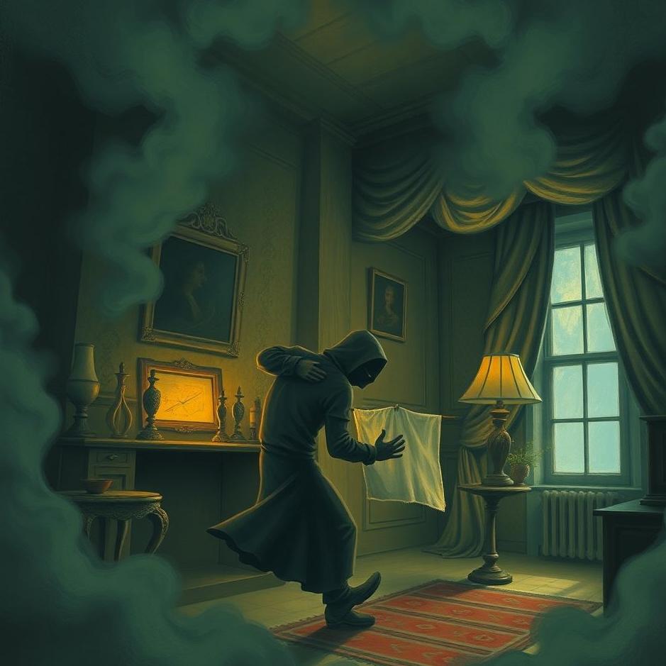 Dream : A thief rummaging through the house in a dream