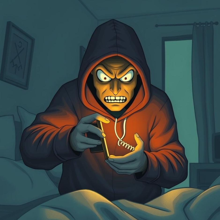Dream : A thief stealing the phone from your home in a dream