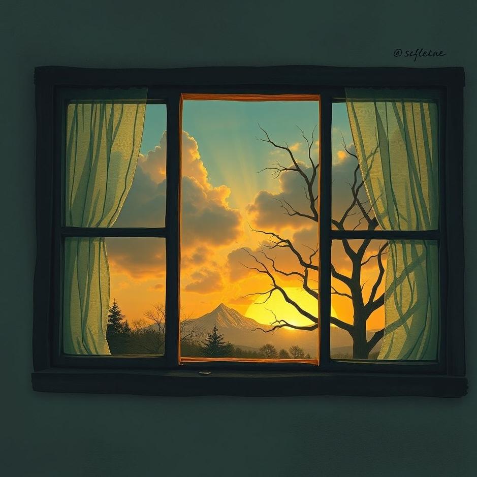 Dream : A thief through a window in a dream