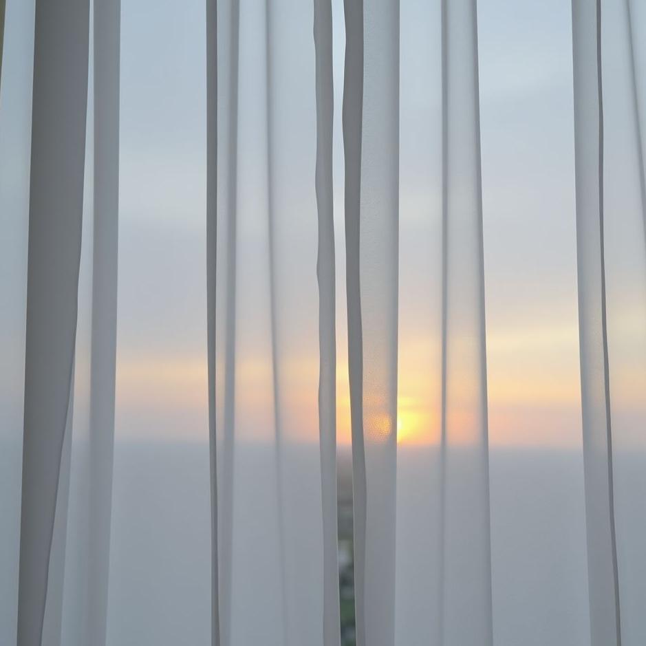 Dream : A thin curtain in a dream