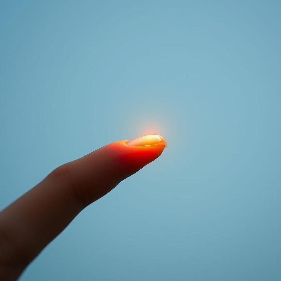 Dream : A thin finger in a dream