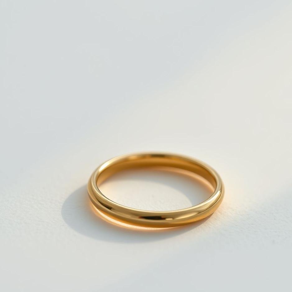 Dream : A thin gold ring in a dream