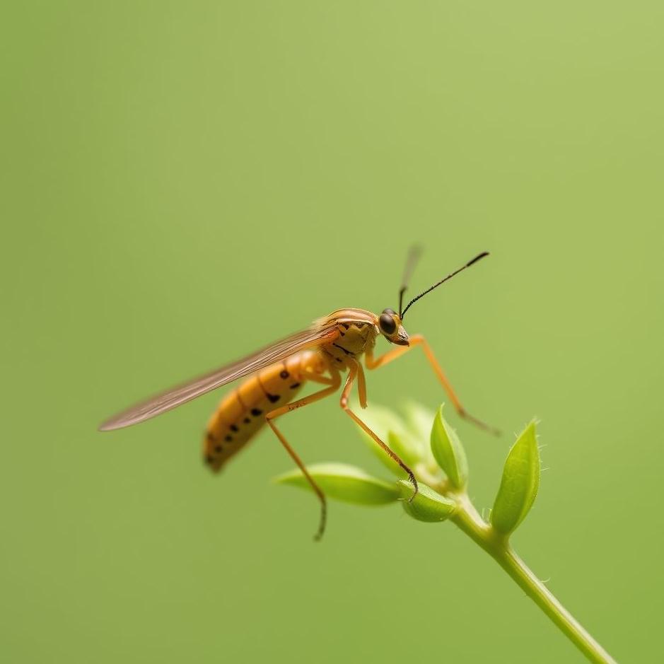 Dream : A thin insect in a dream