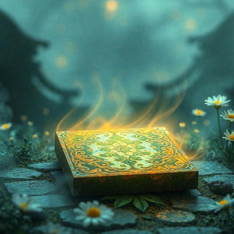 Dream : A tile stone in a dream