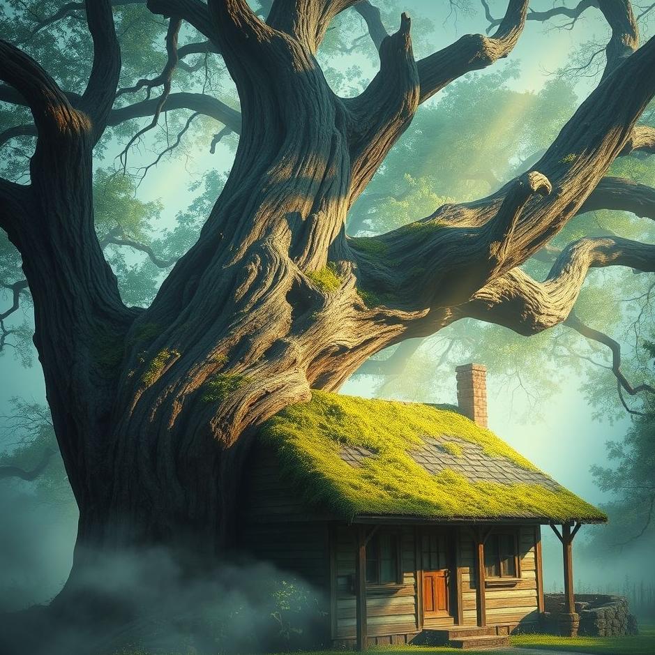Dream : A tree falling on a house in a dream