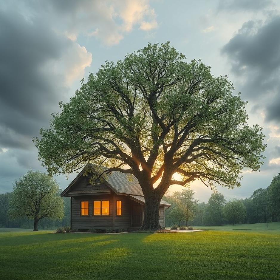 Dream : A tree in your house in a dream