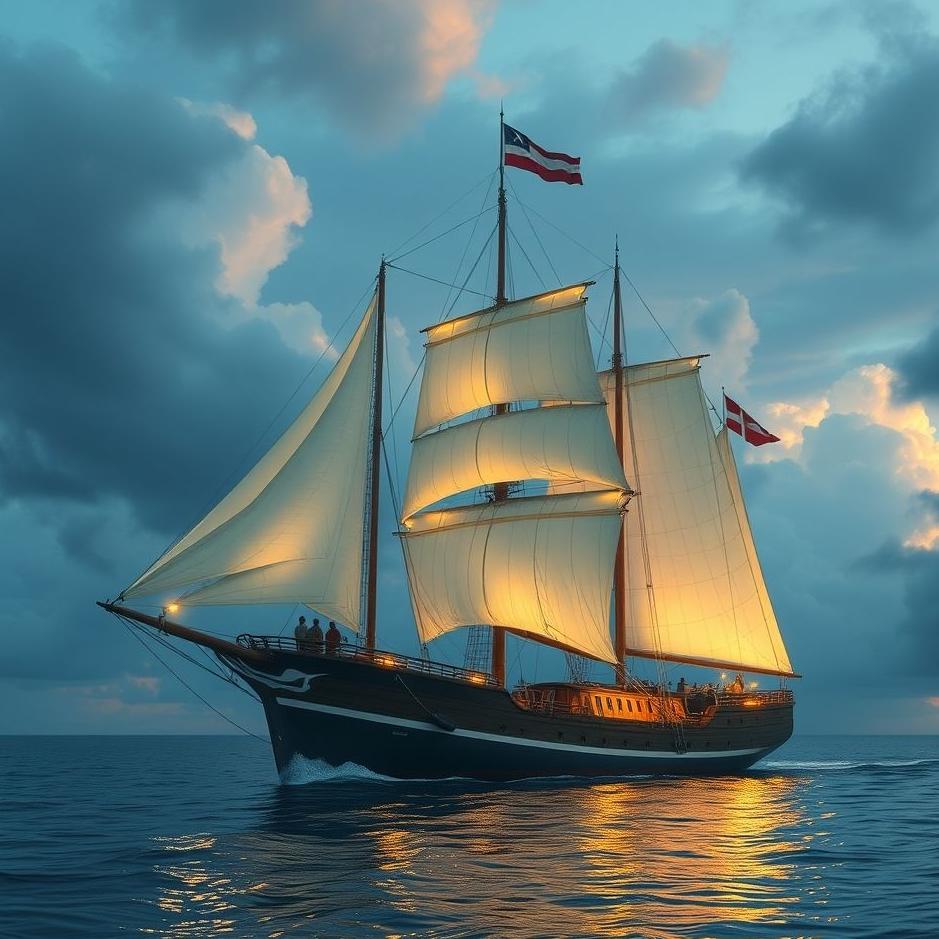 Dream : A trip on a ship in a dream