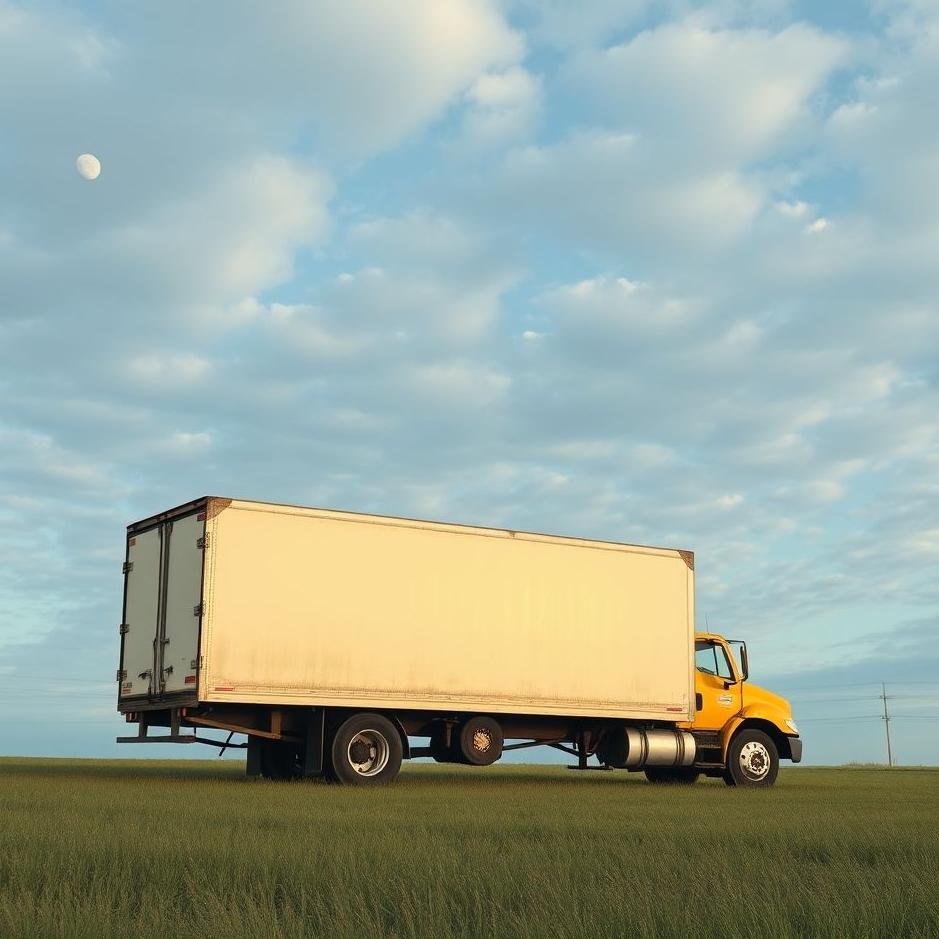 Dream : A truck in the sky in a dream