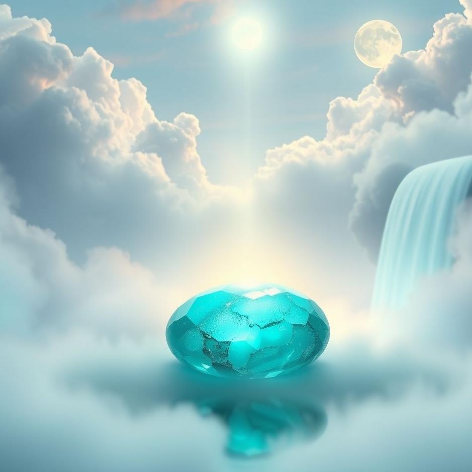 Dream : A turquoise stone in a dream