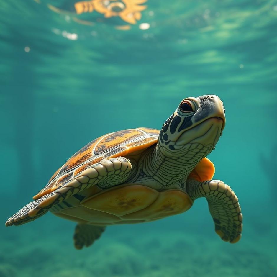 Dream : A turtle at home in a dream