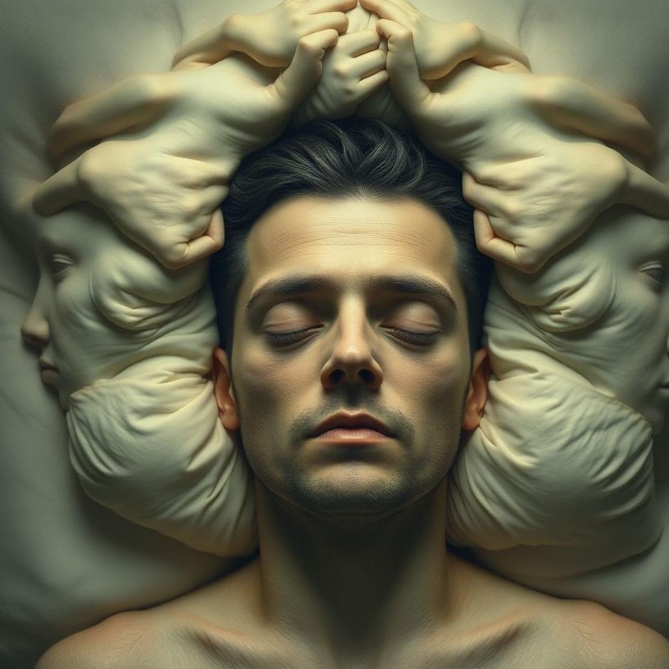 Dream : A two-headed man in a dream