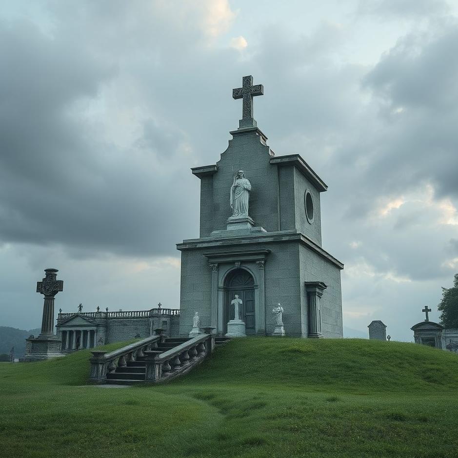 Dream : A two-storey grave in a dream