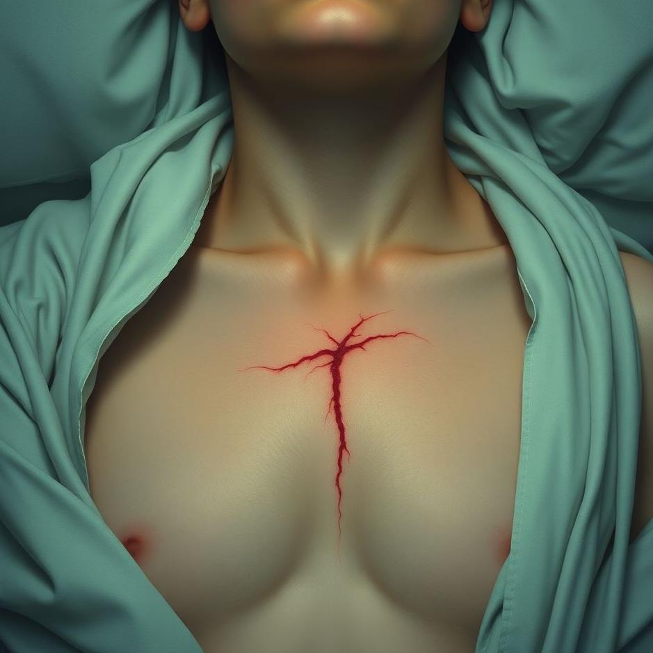 Dream : A vein on your chest in a dream