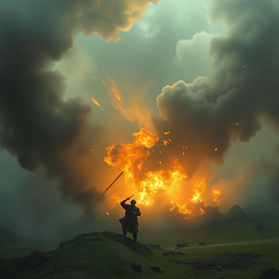 Dream : A war between two countries in a dream